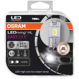 Osram LED H7/H18 Easy HL LEDriving 12V 16.2W PX26d/PY26d-1 6000K  64210DWESY-HCB