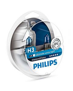 PHILIPS Diamond Vision H3 σετ λάμπες 12v/55w