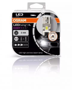 Osram LEDriving HL EASY H1 Λάμπες Αυτοκινήτου 6500K Ψυχρό Λευκό 12V  9W 2τμχ