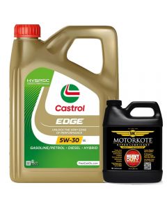 ΛΑΔΙ CASTROL 5W30LL 4L + MOTORKOTE 295,7ml