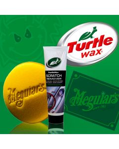 Turtle Wax Safe cut scratch remover  100ml + Meguiar’s ® Soft Foam applicator pad