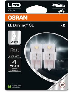  Osram Ledriving W21/5W 6000k 2τμχ