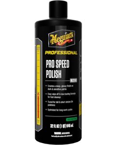  Meguiar's Professional Pro Speed Polish M200 Professional Car Polish for Light Defect Removal While Creating a High-Goss Finish946 ml