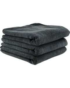  Chemical Guys  Workhorse Επαγγελματική Πετσέτα Μικροϊνών, μαύρη 40cm x 40cm (3ΤΜΧ)