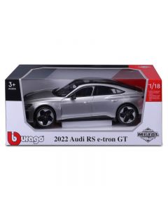 Bburago PLUS Audi RS e-tron GT Ασημί 1/18