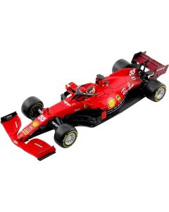 Bburago Ferrari SF21 #55 Carlos Sainz 1/18