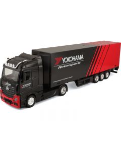 Bburago Mercedes Benz Actros Yokohama Hauler Trailer 1/43