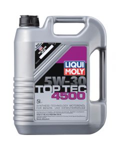ΛΑΔΙ ΑΥΤΟΚΙΝΗΤΟΥ Liqui Moly Top Tec 4500 5W30 5lt Made in Germany