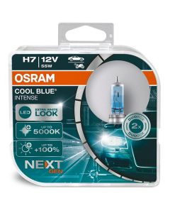 Λάμπες Osram H7 Cool Blue Intense Next Gen +100% Περισσότερο Φως 5000K 12V 55W 2ΤΜΧ