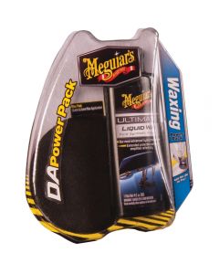 MEGUIAR'S DA Waxing Power Pack  με σφουγγαρι & αλοιφη κερωματος