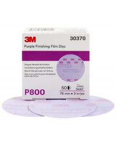3M™ P800 Hookit™ Purple Finishing Film Abrasive Disc 76mm 1τμχ