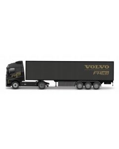 BBURAGO STREET FIRE 1/43 VOLVO fh16 Hauler Trailer 