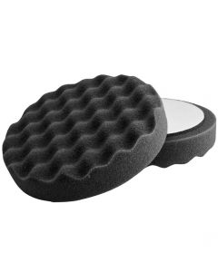 HONEY HILLS Buffing Pad BLACK VELCRO 150x25 ΜΑΛΑΚΟ ΣΦΟΥΓΓΑΡΙ ΓΙΑ ΑΛΟΙΦΑΔΟΡΟ (1τεμ)